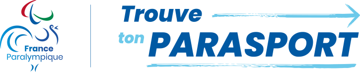 logo France paralympique " Trouve ton Parasport"